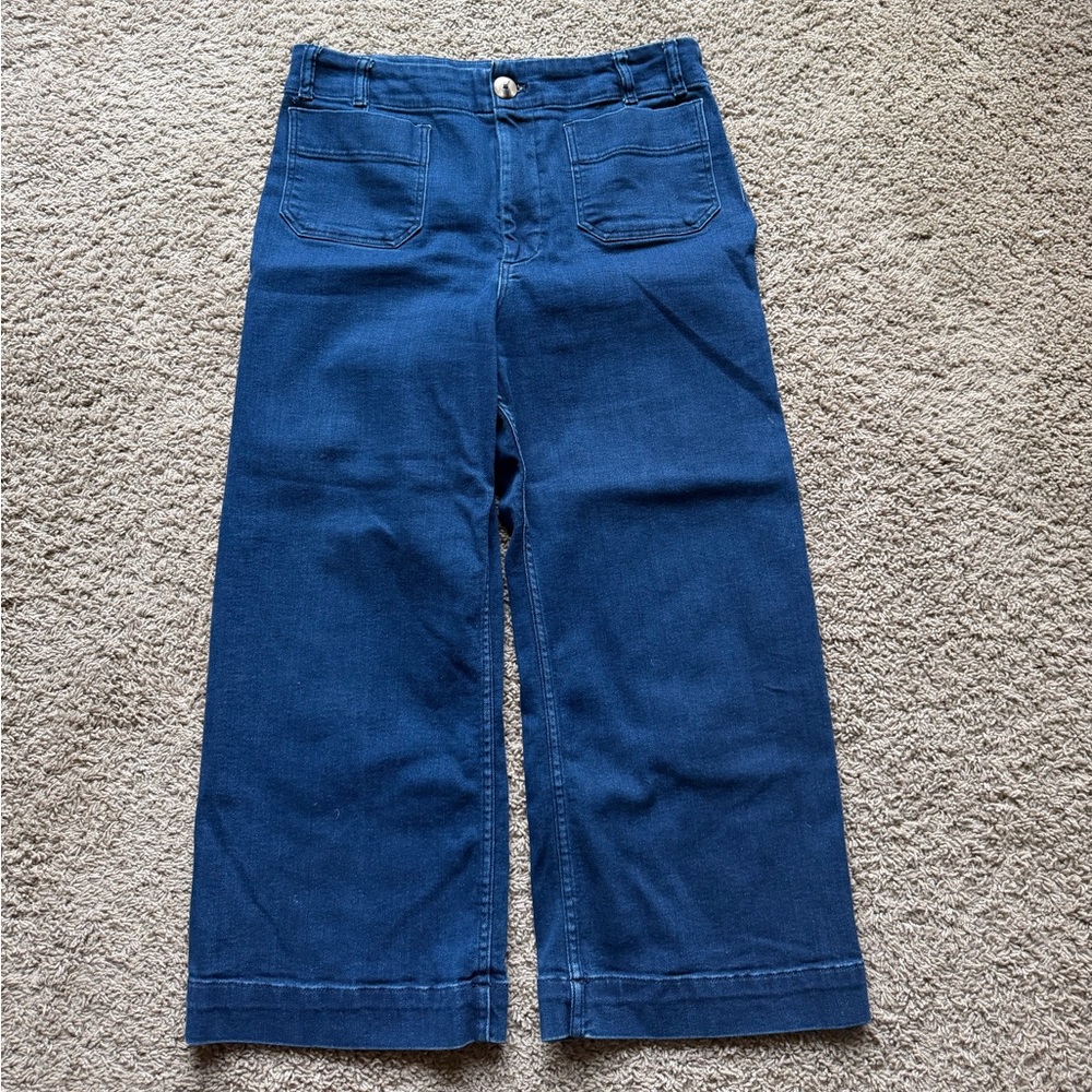 Anthropologie Maeve Collette wide jeans